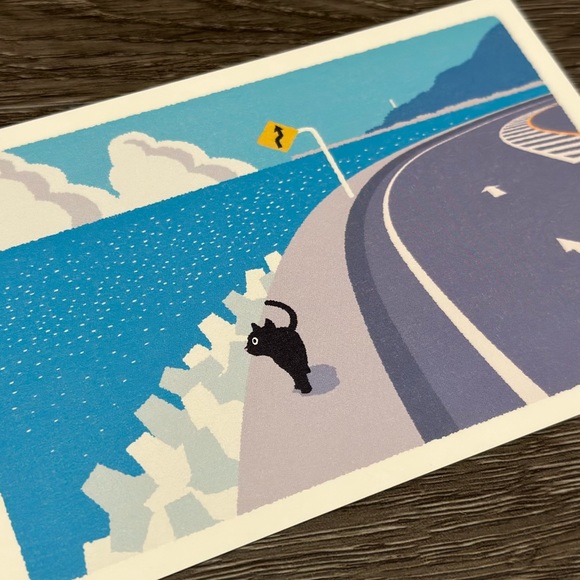 Kittens Travel Life in Japan Postacard Set ❘ Postal (12 sheets of 12 patterns) - Picture 11 of 16